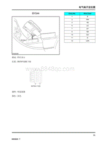 2009年上汽名爵MG6连接器-BY044