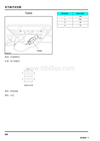 2009年上汽名爵MG6连接器-TG005