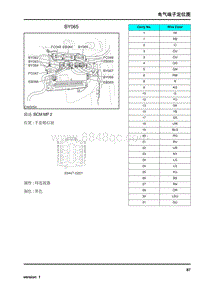 2009年上汽名爵MG6连接器-BY065