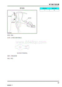 2009年上汽名爵MG6连接器-BY025