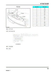 2009年上汽名爵MG6连接器-FC018