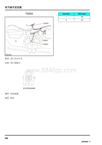 2009年上汽名爵MG6连接器-TG003