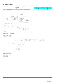 2009年上汽名爵MG6连接器-TG001