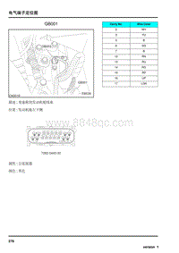 2009年上汽名爵MG6连接器-GB001