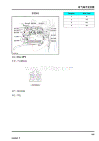 2009年上汽名爵MG6连接器-EB065