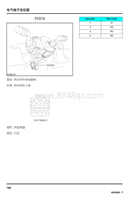 2009年上汽名爵MG6连接器-FC019