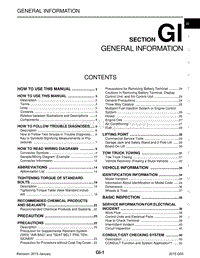 英菲尼迪Q60维修手册-GI-概述信息