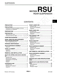 英菲尼迪Q50维修手册-RSU-后悬架