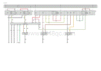 2022小鹏P5电路图-（灯光 喇叭 行驶音）前大灯照明系统电路图 卤素 