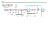 2022小鹏P5电路图-（灯光 喇叭 行驶音）位置灯和牌照灯电路图