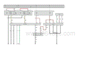 2022小鹏P5电路图-（灯光 喇叭 行驶音）倒车灯与后雾灯电路图