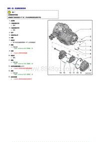 2008起奥迪A5-分解和组装变速箱