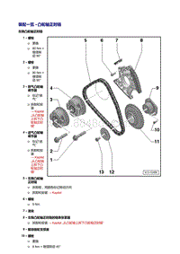 奥迪A5车型3.2L-链条驱动机构