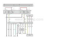 2022小鹏P5电路图-（车窗门锁 雨刮 后视镜）后视镜电动调节电路图