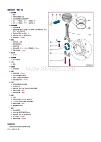 奥迪A5直喷发动机1.8和2.0L-活塞和连杆