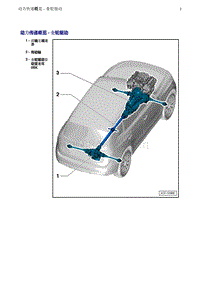 奥迪A5维修手册-05 动力传递一览