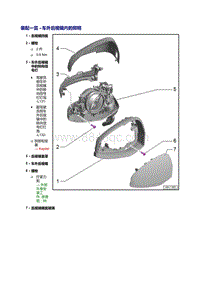 2018年奥迪A5-车外后视镜内的照明