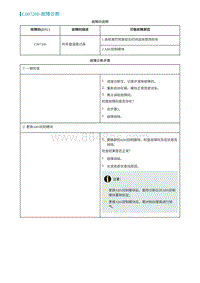 2022埃安AION S诊断-C007200-故障诊断