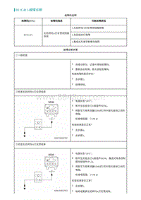 2022埃安AION S维修手册-B11C411-故障诊断