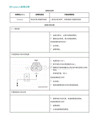 2022埃安AION S诊断-P14A612-故障诊断