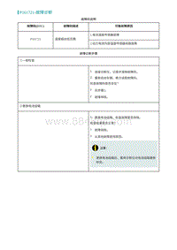 2022埃安AION S诊断-P161721-故障诊断