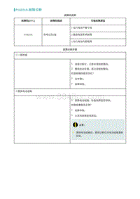 2022埃安AION S诊断-P16E018-故障诊断