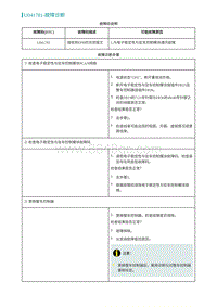 2022埃安AION S诊断-U041781-故障诊断