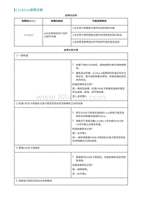 2022埃安AION S诊断-C11A513-故障诊断