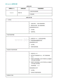 2022埃安AION S诊断-P14A116-故障诊断