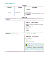 2022埃安AION S诊断-P16E216-故障诊断