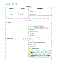 2022埃安AION S诊断-P16E016-故障诊断