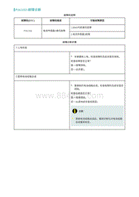 2022埃安AION S诊断-P161102-故障诊断