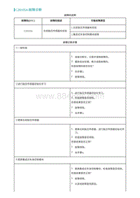 2022埃安AION S维修手册-C201054-故障诊断