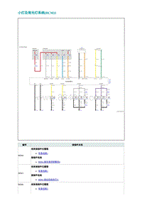 2022埃安AION S电路图-小灯及背光灯系统 BCM 1