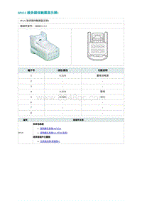 2022埃安AION S电路图-IP131 接多媒体触摸显示屏1