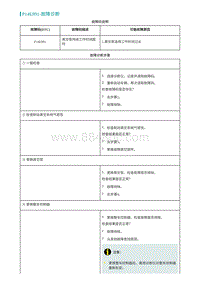 2022埃安AION S诊断-P14E891-故障诊断