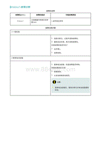 2022埃安AION S诊断-P165A17-故障诊断