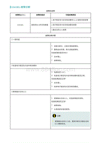 2022埃安AION S诊断-U041881-故障诊断