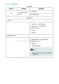 2022埃安AION S诊断-P225117-故障诊断