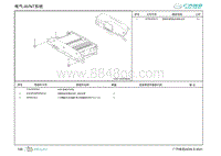 2022埃安AION S零件图-AVNT系统 