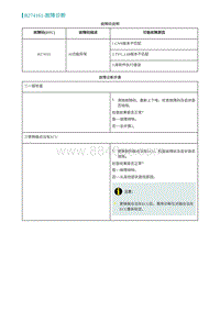 2022埃安AION S诊断-B274161-故障诊断