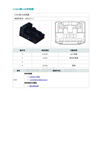 2022埃安AION S电路图-CN09 接USB充电器