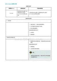 2022埃安AION S诊断-P165494-故障诊断