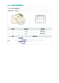 2022埃安AION S电路图-BD153 接车内监控摄像头2