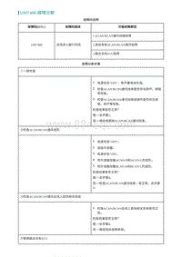 2022埃安AION S诊断-U007480-故障诊断