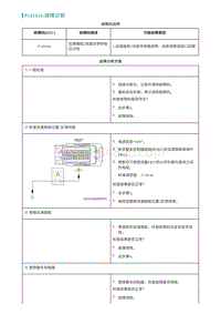 2022埃安AION S诊断-P141616-故障诊断