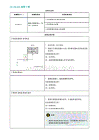 2022埃安AION S诊断-B1BE411-故障诊断