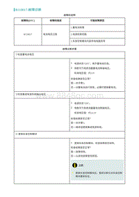 2022埃安AION S维修手册-B110017-故障诊断