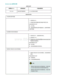 2022埃安AION S诊断-C001A08-故障诊断