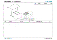 2022埃安AION S零件图-顶盖总成 非天窗版 